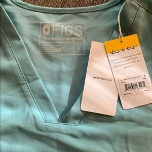 Figs limited edition sea foam color scrubs
